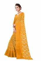 SVB कॉटन लिनन साड़ी फॉर विमेंस 