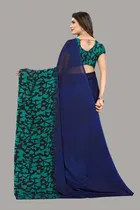 Saree with Unstitched Blouse for Women 
