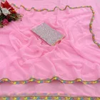 Silk Woven Design Saree for Women, Pink 