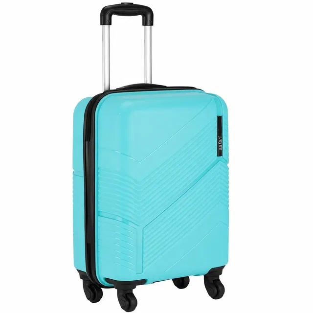 Safari Carter Pro 22 Inch  [Small] Premium Cabin Size Trolley Bag  4 Wheel, Cyan