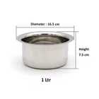 JENSONS Stainless Steel Induction Compatible Patila 