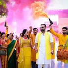Happy holi scented colour smoke Pyro 
