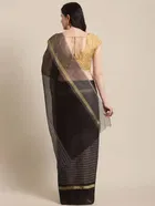 SVB पॉलीकॉटन सिल्क साड़ी 