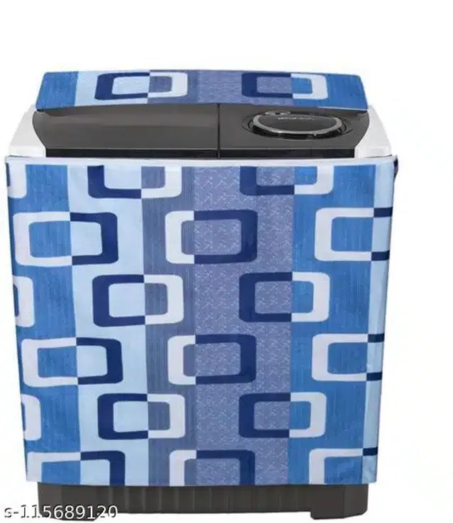 Polyester Washing Machine Cover (Multicolor)