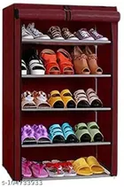 5 Layer Metal Collapsible Shoe Rack 