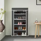 Metal 5 Layer Collapsible Shoe Rack 