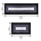 Alaqsa Cotton Runner [15x47 inch/15x23 inch] Pack of 2