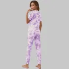 Women's Poly Cotton Round Neck Stylish Nightsuit 