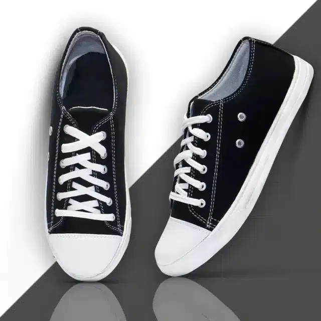 Casual Shoes for Men (Black, 7)
