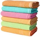 Cotton High Absorbent Antibacterial Hand Towels (Pack of 6) (Multicolor, 12x18 inches)