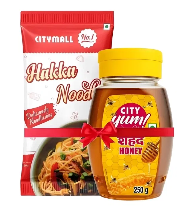 सिटी यम हनी 250 g + सिटीमॉल न.1 हक्का नूडल्स 150 g