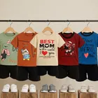 Cotton Blend Top & Bottom Set for Boys 