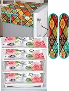 Knit 7 Pcs Fridge Cover Set 