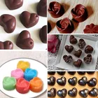 Silicone Chocolate Moulds,Dark Brown , Pack Of 2