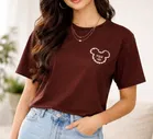 Oversized Cotton Blend T-shirts for Women 