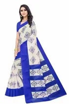 SVB लिनन साड़ी फॉर विमेंस 