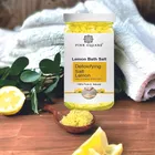 Pink Square Detoxifying Lemon Bath Salt Crystal 