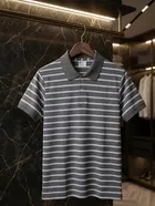Striped Polo T-shirt for Men 