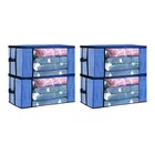 Non-Woven Blanlet Cover, Blue, Pack Of 4