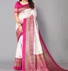Art Silk Printed Saree for Women 