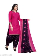 Cotton Printed Salwar Suit for Women 