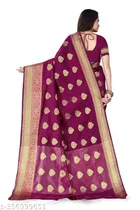 Banarasi Silk Zari Woven Saree for Women 