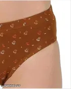 Floral Low Rise Hipster Briefs for Women, Pack of 3 