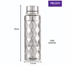 Nelcon Frozen Steel Water Bottle 1000 ml 