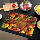 PVC Printed Dining Table Placemats 