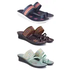 Combo of Flats with Heels for Women 