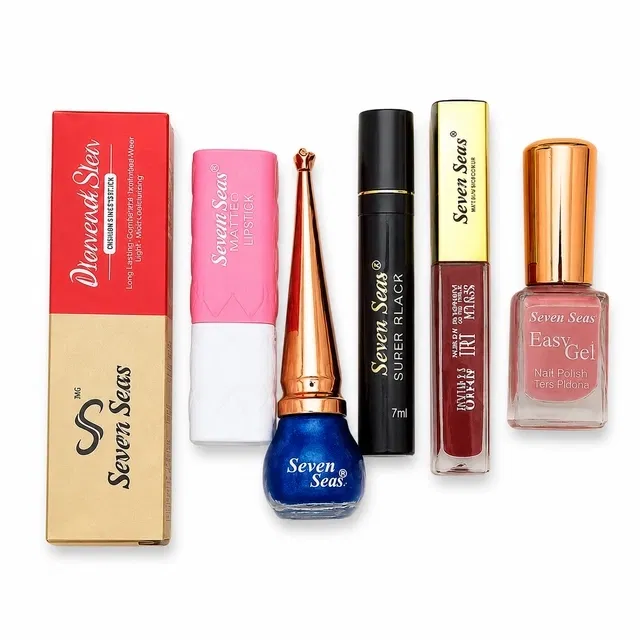 Seven Seas Chic Set 6-in-1 Makeup Essentials (Pack Of 6)