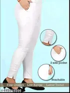Cotton Lycra Trouser for Women 