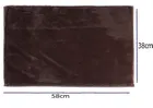 EW Soft Fur Bathroom Mat [38X58 cm] Brown