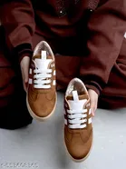 Shoetopia Girls Sneakers - Beige 