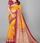 Art Silk Printed Saree for Women 