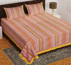 Cotton Rajasthani Jaipuri Double Bedsheet with 2 Pillow Covers 