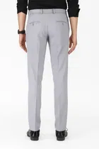 Poly Non Lycra Slim Fit Trouser for Men 