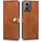 Artificial Leather Motorola G45 5G / Moto G34 5G Flip Cover 