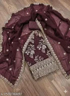 Floral Embroidered Patiala Suits for Women 