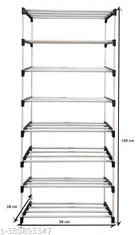 Metal 7 Layer Collapsible Multipurpose Rack 