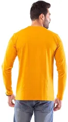 Cotton Blend Round Neck T-Shirt for Men 