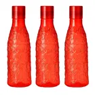 Plastic Water Bottles, 1000 ml, Set of 3, Assorted