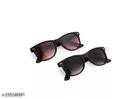 Square Shape UV Protected Sunglasses for Mens ,Black & Brown