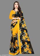 Georgette Abstract Saree for Women 