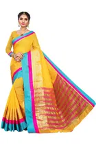 Cotton Embellished Saree for Women 