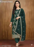 Embroidered Punjabi/All Over Suits for Women 