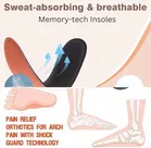 Memory Foam Shoes Insoles for Heel Pain & Plantar Fasciitis 