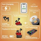 TecSox Neo411 Wireless Earbuds - 30H Playtime