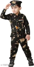 Poly Cotton Army Costume for kids 