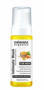Donnara Organics Haldi Chandan Extract Intimate Wash for Men (150 ml)